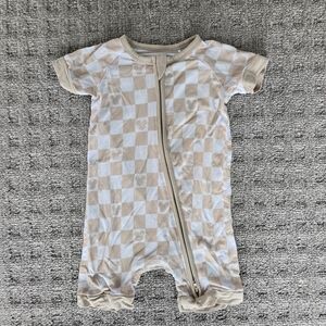 Checkered Mickey Mouse Zippy One Piece